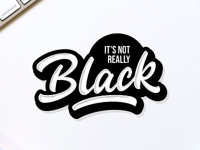 It's Not Really Black branding cafe cafe logo cafe menu coffee coffee logo coffee shop coffee shop logo creative design hand drawn hand lettering lettering lettering logo logo logotype type typography ui vector