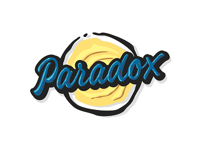 Paradox branding cafe cafe logo coffee coffee logo coffee shop coffee shop logo creative design hand drawn hand lettering illustration lettering lettering logo logo logotype minimal type typography vector