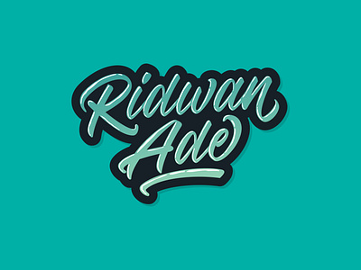 Ridwan Ade cafe design hand drawn hand lettering lettering lettering logo logo logotype type typography