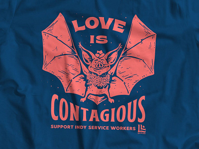 Love is Contagious bat covid19 love