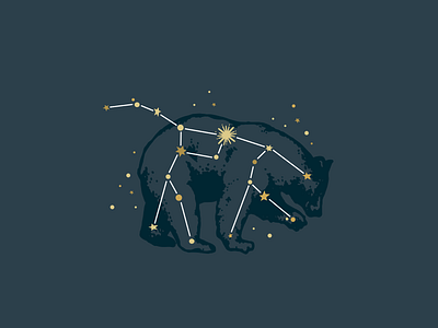 Ursa Major Constellation constellation identity logo stars