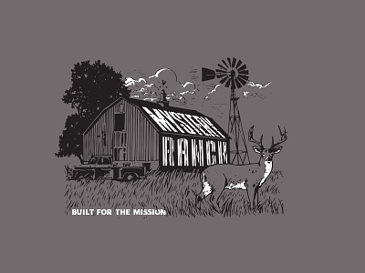 Mystery Ranch Farm barn deer farm tractor