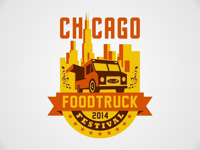 Chicago Food Truck Festival by freshradiation on Dribbble