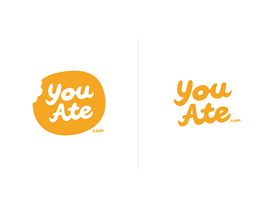 YouAte logo experiment 1. experiment logo