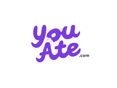 YouAte logo experiment 2. experiment logo