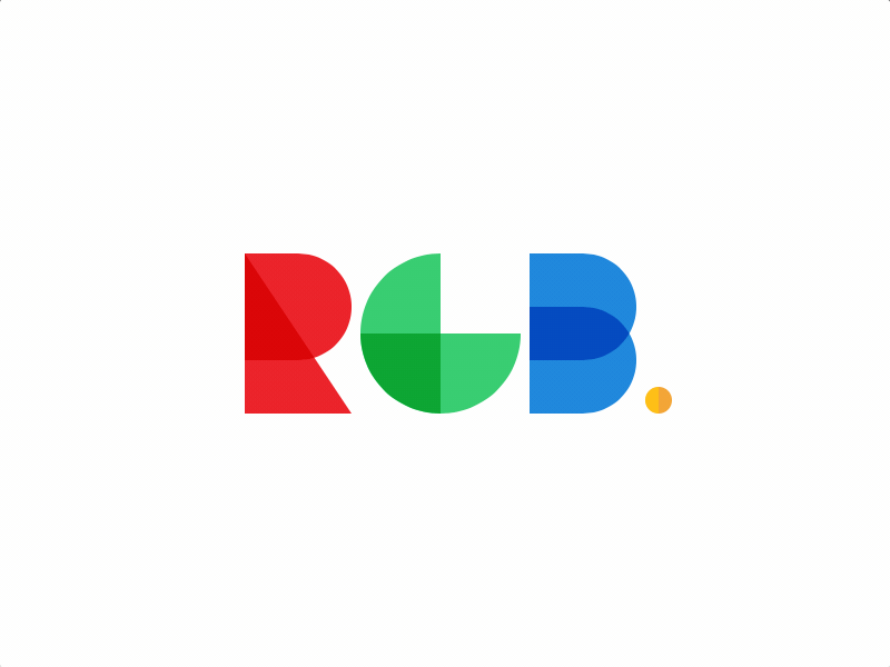 RGB. - personal branding animation branding css experiment logo personal svg