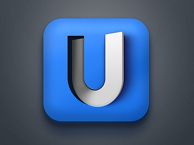 U - icon experiment icon iphone