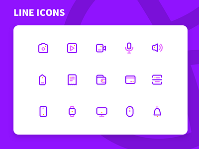 Line Icons ui 图标