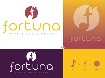 Fortuna - Logo Branding adobe andredukun brand agency branding branding design design art illustration logo logo 2d logo 3d logo a day logo alphabet logo brand logo brand mark logo branding logo concept logo conception logo concepts logo construction web