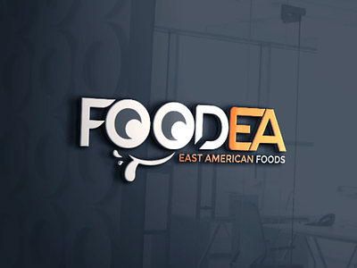 FoodEA- East American Foods Logo american food food logo foodea foods logo logo design logo desjgner