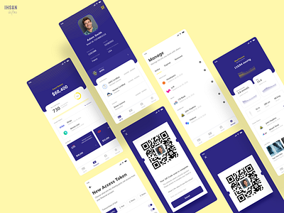 Shoptaki - Mobile App - UI/UX app design finance healthcare id minimal modern personal smart id ui ux