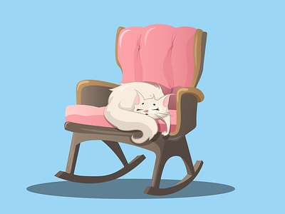 Kitty art design illustrating illustration illustrator vector