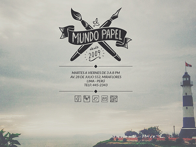 'El Mundo Papel' - Website