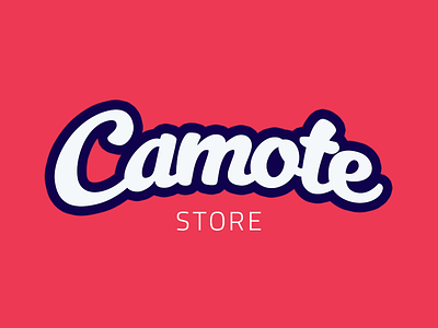 Camote Store branding e commerce logo store