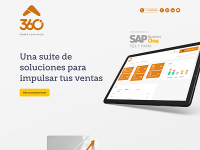 360 Sale Solutions - Landing Page