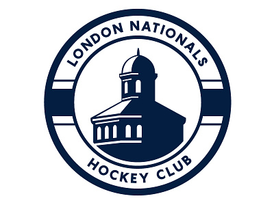 London Nationals Shoulder Crest crest hockey ldnont london nationals roundal shoulder