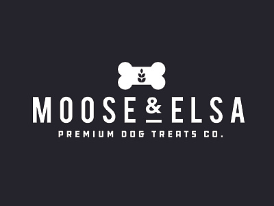 Moose & Elsa Premium Dog Treats dog elsa logo moose premium treats