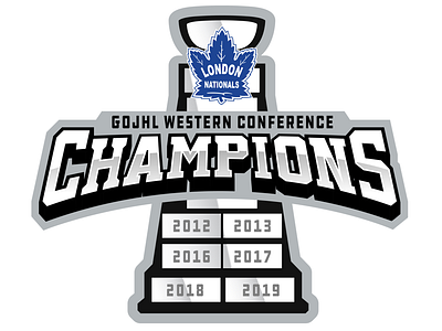 London Nationals Western Conference Champions