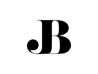 JB monogram black and white jb jb logo jeremy biggers monogram