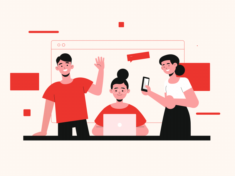 Team by Anton Valihura on Dribbble