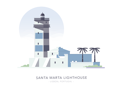 Santa Maria Lighthouse, Lisbon, Portugal