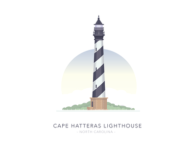 Cape Hatteras Lighthouse, North Carolina, USA building carolina house light lighthouse ocean sea usa