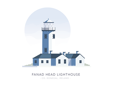 Fanad Head Lighthouse, Co. Donegal, Ireland