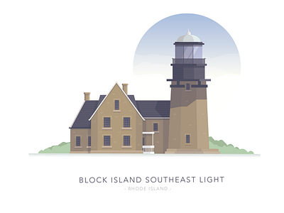 Block Island Southeast Lighth, Rhode Island, USA