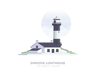 Shroove Lighthouse, Co. Donegal, Ireland