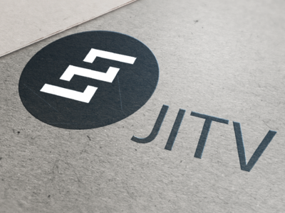 JITV branding graphic graphic design graphics illustration j ji jitv logo logo design tv typography vector