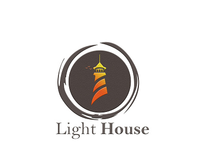 Light House brand branding design flat graphic graphic design graphics house icon illustration image images light light house logo logo design typography vector