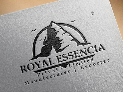 Royal Essencia app brand branding design essencia flat graphic graphic design graphics icon illustration images logo logo design royal royal essencia royal logo typography vector web