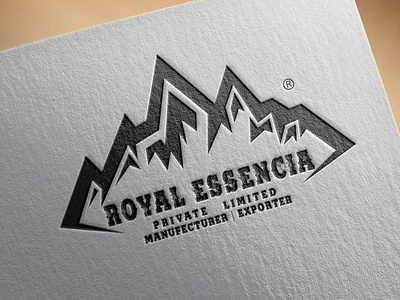 Royal Essencia app brand branding design essencia flat graphic graphic design graphics icon illustration image images logo logo design royal typography vector