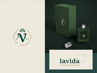 Lavida behance branding design designer icon identity illustration logo logodesign luxury brand luxury branding luxury design luxury logo mark perfumes ui vector