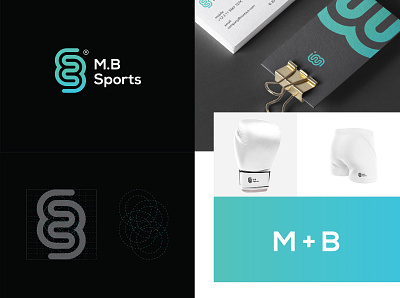 M.B Sports branding design designer icon identity illustration logo logodesign mark ui vector