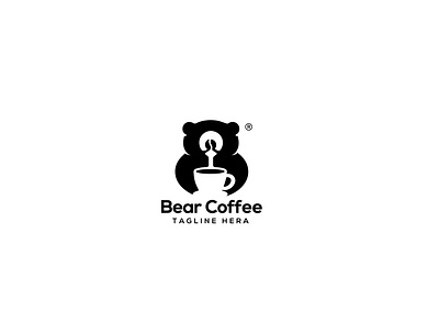 Bear Coffee 3d animation bear branding coffee design designer graphic design icon identity illustration logo motion graphics ui ux vector