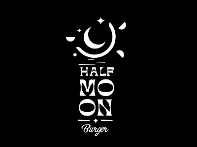 Half Moon Burger 3d animation branding design designer graphic design icon identity illustration logo motion graphics ui vector