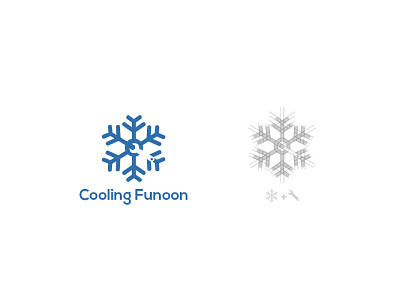 cooling funoon logo branding design designer icon identity illustration logo logodesign ui vector