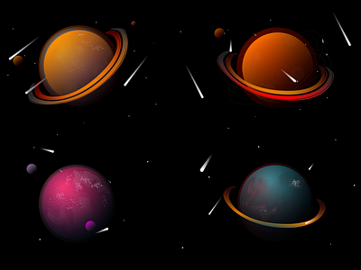 Some fancy planets