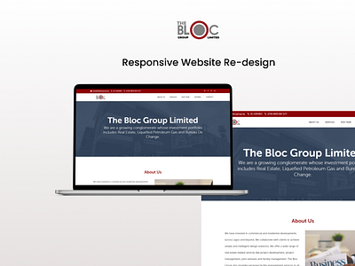 Responsive Website re-design