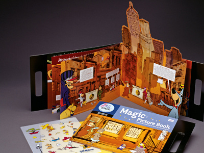 Boomerang Sales Kit award winning cartoon classic creative kit media packaging sales