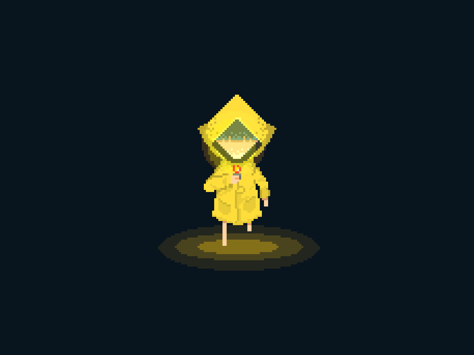 'Six' from Little Nightmares animation little nightmares pixel pixel animation pixelart six
