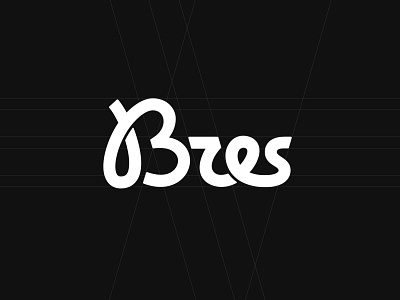 Bres Logo lettering logo scriptlogo