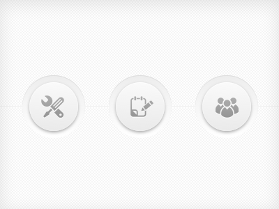 Round Button Navigation