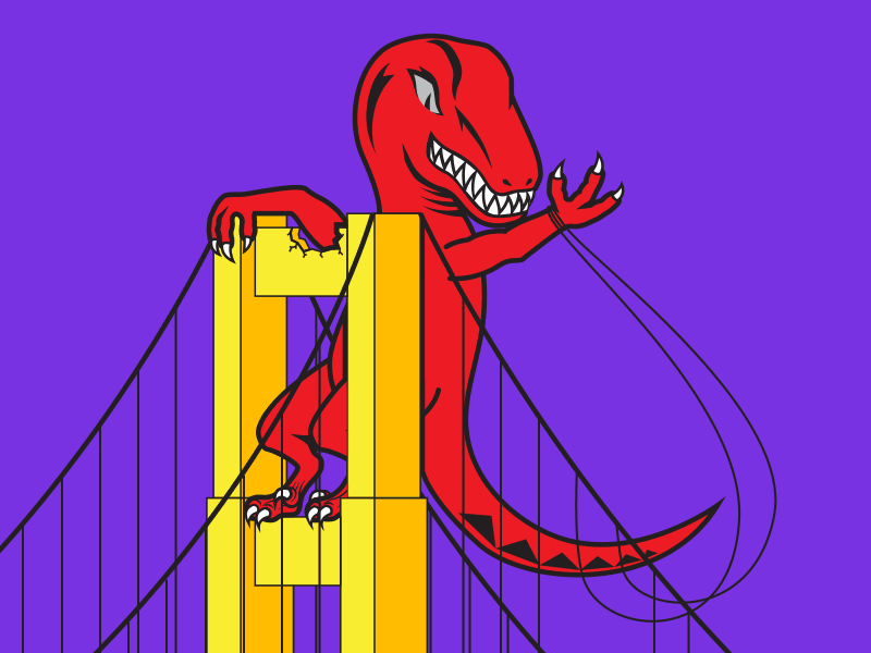 UhOh, Raptors got a lil problem ^_^ basketball canada dribbble illustration nba quirky the6ix toronto wethenorth