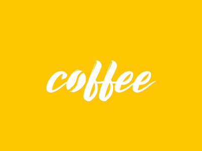 Coffee Logo Concept ☕ branding design identity illustration illustrator lettering logo type typography vector
