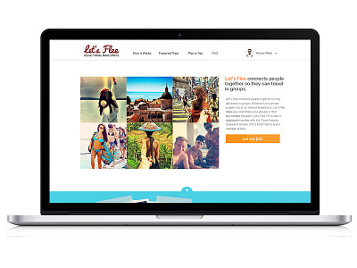 Let's Flee aboutus letsflee travel uiux web website