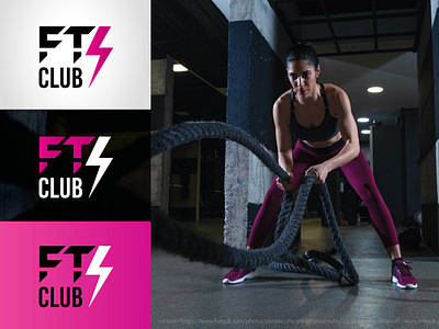 Fitness club logo