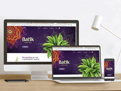 Design for tea brand website de design graphic design ui