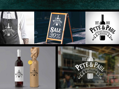 Identity for an alcohol shop